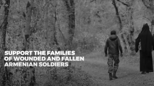 Support the families of wounded and fallen Armenian soldiers. DONATE NOW